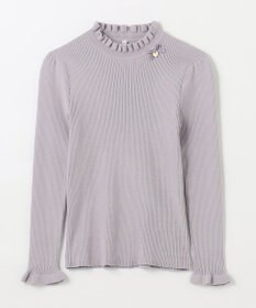 ANY KIDS 首フリルしあわせタッチニット