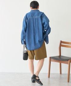 AMERICAN HOLIC Wポケットデニムシャツ