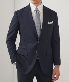 GOTAIRIKU 春夏向け【形態安定】SUMMERPREMIUMPLEATS_スナップダウンカラー _織柄_ 長袖ドレスシャツ(26年モデル)