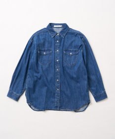 AMERICAN HOLIC Wポケットデニムシャツ
