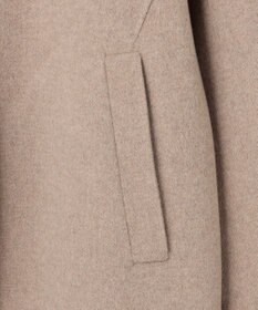 BEIGE， BOW / ウールリバー コクーンチェスターコート