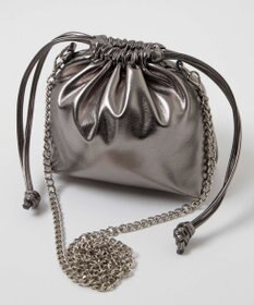 WEGO 巾着チェーンショルダー