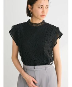 Green Parks ・Ｐｅｔｉｔ　Ｆｌｅｕｒ　フレンチレーシ－ブラウス