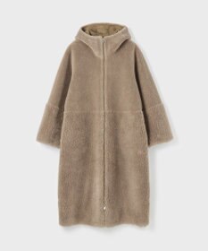 GRACE CONTINENTAL ウールボアムートンフードコート