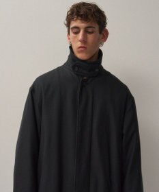 ATON NIDOM SILK | シルクパッドバルマカーンコート - UNISEX