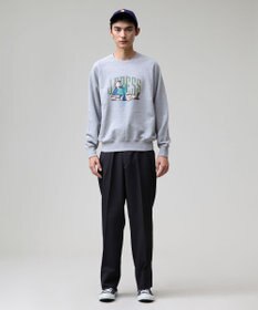 J.PRESS MEN 【AaronChang】【UNISEX】プリントスウェット シャツ