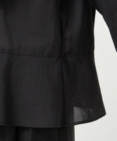 23区 【GOLD LABEL】トリアセテートオーガンジー プリーツブラウス