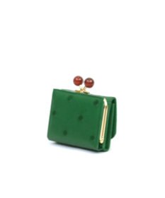 UNBILLION ペルケ perche / アクリル玉三つ折りミニサイフ