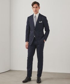 GOTAIRIKU 春夏向け【形態安定】SUMMERPREMIUMPLEATS_スナップダウンカラー _織柄_ 長袖ドレスシャツ(26年モデル)