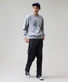 J.PRESS MEN 【AaronChang】【UNISEX】プリントスウェット シャツ