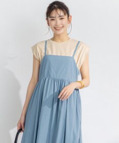 組曲 S 【洗える】バックパールフレアカットソー