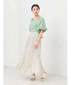 earth music&ecology バルーンスリーブプルオーバー