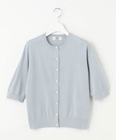 J.PRESS LADIES S 【WEB限定カラーあり・洗える・抗菌防臭】コットンアセテート カーディガン