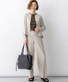 23区 ペーパーライクコンビ トートバッグ (M)