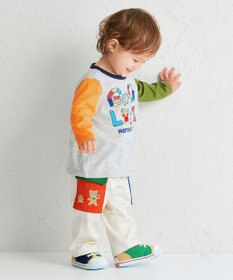 MIKI HOUSE HOT BISCUITS 【80-120cm】GOOD LIFE 長袖Tシャツ