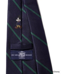 J.PRESS MEN 【DISNEY COLLECTION】シルクレップレジメンタル ネクタイ / ミッキーマウス