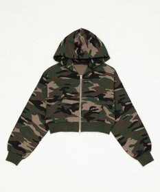 WEGO ショートZIPパーカー