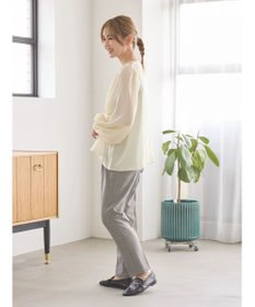 AMERICAN HOLIC 袖ボリュームシアーブラウス