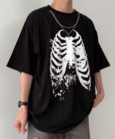 WEGO アクセ付きハードグラフィックT（SS）