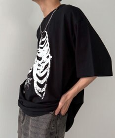 WEGO アクセ付きハードグラフィックT（SS）