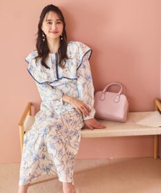 ANY SIS 【2WAY】チャーム付きスクエア ボストンバッグ