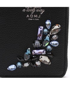 A.D.M.J. 【牛革】モーツァルト/スワロフスキー・クリスタル付スモールウォレット