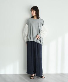 YECCA VECCA アシメバルーンプルオーバー