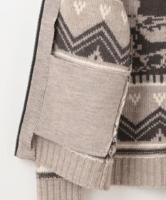 JOSEPH ABBOUD MOUNTAIN 【ペルー産ハイランドウール100％】ハイランドウールカウチンセーター