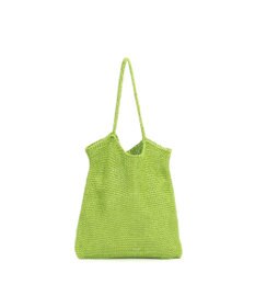 UNBILLION カシュカシュ cachecache / ラメ糸編みトートバッグ