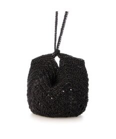 UNBILLION カシュカシュ cachecache / メタリック糸手編みポシェット