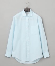 GOTAIRIKU 【形態安定】PREMIUMPLEATS_スモールワイドカラー 通年ドレスシャツ