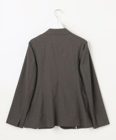 J.PRESS LADIES L 【セットアップ対応】セルロースリネンストレッチ テーラード ジャケット