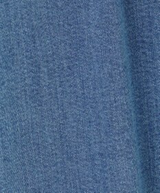 組曲 L ライトデニム セミワイドパンツ