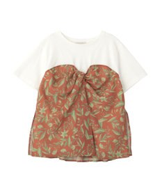 Green Parks スカーフドッキングプルオーバー