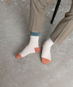 TRICOTE HERRINGBONE BUMPY SOCKS／ヘリンボーンパンビーソックス