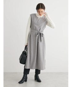 Green Parks ハイスペック共布リボン付ジャンスカ