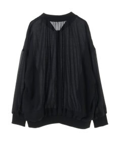 AMERICAN HOLIC リバーシブルシフォン×チュールブルゾン