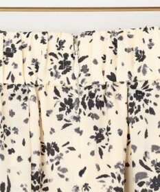 組曲 モザイクフラワープリント スカート