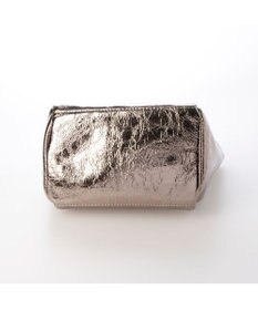 UNBILLION カシュカシュ cachecache / クラッシュメタリックワンハンドルミニトート