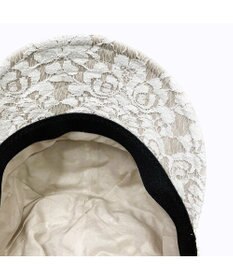 林八百吉商店 un chapeau  レースキャスケット