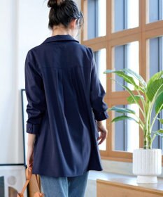 Tiaclasse フロントタックシャツチュニック