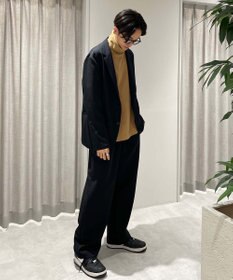 KASHIYAMA 【シルケット加工】コットンタートルネックカットソー