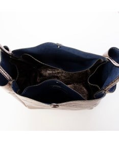 UNBILLION カシュカシュ cachecache / クラッシュメタリックワンハンドルミニトート