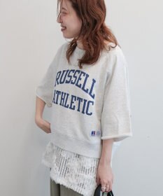 AMERICAN HOLIC 【RUSSELL】ロゴ半袖スウェット