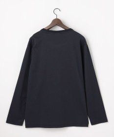 JOSEPH ABBOUD 【柔らかな肌触り】ソフトスムースダイヤロゴプリント Tシャツ