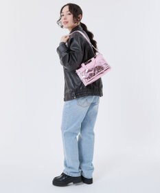 LeSportsac MIR MINI DUFFEL CROSSBDY/ピンクアメジスト