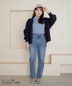 Tiaclasse 【安田美沙子さん着用・洗える】ストレッチストレートデニム