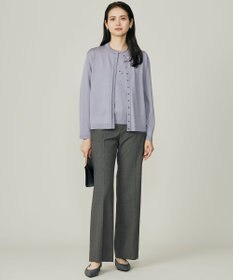 自由区 【アンサンブル対応】アセテートコットンプルオーバー ニット