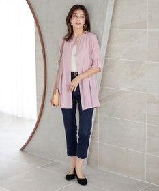 Tiaclasse 【安田美沙子さん着用・洗える】ストレッチストレートデニム