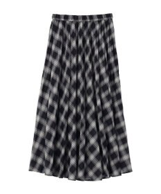 AMERICAN HOLIC 【選べる丈】チェックシアープリーツスカート